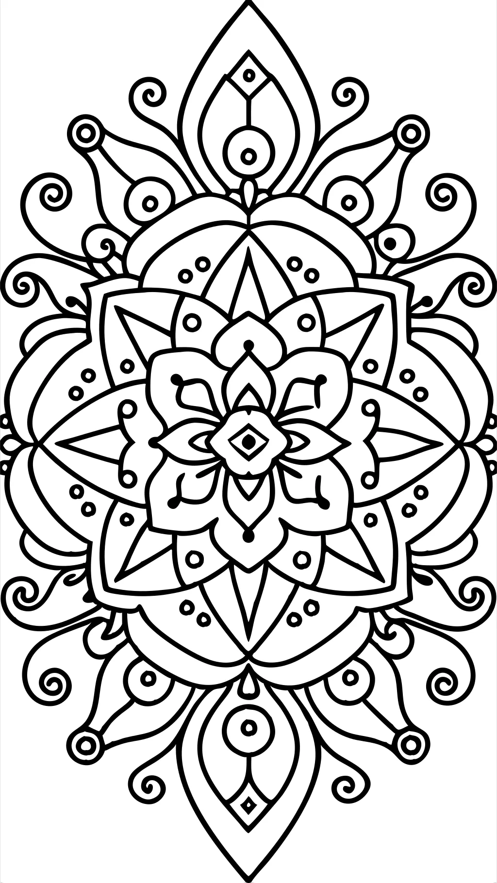 coloriages avec motifs